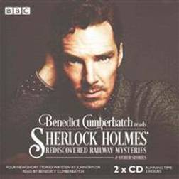 Benedict Cumberbatch Reads Sherlock Holmes' Rediscovered Railway Mysteries: Four original short stories (BBC) (Lydbok, CD, 2015)