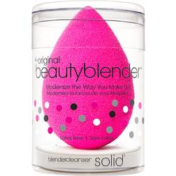 Beautyblender Original One Pink Blender Mini Solid Cleanser In Small Canister