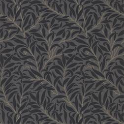 Morris & Co Tapete Pure Willow Bough Charcoal/ Black brun/noir