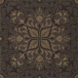 Morris & Co Tapete Pure Net Ceiling Charcoal/ Gold marrone/nero