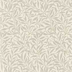 Morris & Co Tapete Pure Willow Bough Ecru/ Silver creme