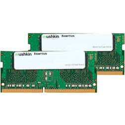 Mushkin Enhanced Essentials 32GB (2 x 16GB) 260-Pin DDR4 SO-DIMM DDR4 2133 (PC4 17000) Laptop Memory Model MES4S213FF16G28X2