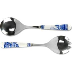 Spode Blue Italian Salladsbestick 25cm 2st