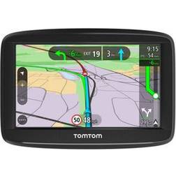 TomTom Via 52 Navigatore GPS Schermo 5' Micro SD Mappa Tutta Europa 45 Paesi Aggiornamento Mappe a Vita Incluso Bluetooth