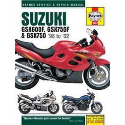 Haynes Suzuki GSX600F, GSX750F & GSX750 '98 to '02 Service and Repair Manual (Häftad, 2016)