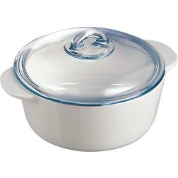 Pyrex Flame with lid 1 L 16 cm