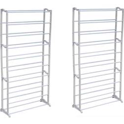 vidaXL 2 stk. Skoreoler Skostativ 72x140cm