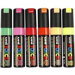 Uni Posca PC-8K Broad Bullet 6-pack