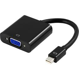 Deltaco VGA - DisplayPort Mini Adapter F-M 0m