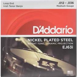 D'Addario EJ63I Cordes pour Banjo