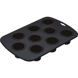 KitchenCraft Master Class Moule à Muffins 32.5x22 cm