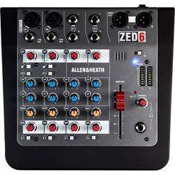 Allen & Heath Zed-6 Compact 6 Input Analogue Mixer