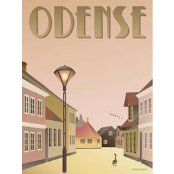 Vissevasse Odense Ælling Plakat 30x40cm