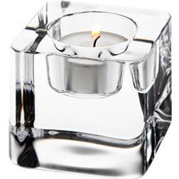 Orrefors Ice Cube Värmeljuslykta 6.5cm