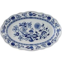 Rosenthal Blau Zwiebelmuster Servierplatte 38cm