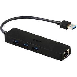 I-TEC USB 3.0 Slim HUB 3 Port + Gigabit Ethernet Adapter