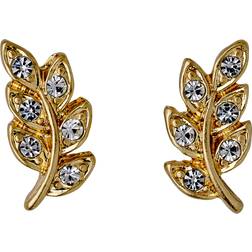 Pilgrim Imogen Earrings - Gold/Transparent