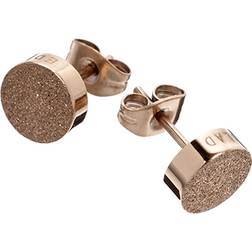 Edblad Dottie Glittering Earrings - Rose Gold