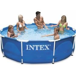 Intex Metal Rammepool Ø3.05x0.76m