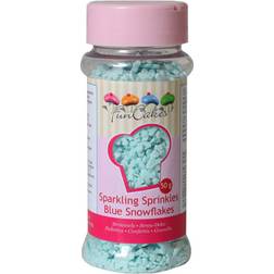 Funcakes Glitter Snowflakes Sprinkles Bagedekoration