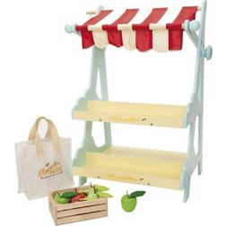 Le Toy Van Honeybee Markedsstand I Træ