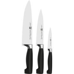 Zwilling Four Star 35048-000 Kokkekniv, Grøntsagskniv, Universalkniv, Skrællekniv, Kødkniv