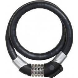 ABUS Serratura cavo Raydo Pro Steel-O-Flex 1460/85 TexKF nero nero nero