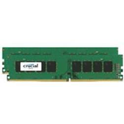 Crucial 16GB (2 x 8GB) DDR4 2400 (PC4 19200) Desktop Memory Model CT2K8G4DFD824A