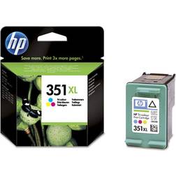 HP 351XL Cartouche d'Encre Trois Couleurs - Cyan/Magenta