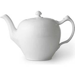 Royal Copenhagen White Fluted Tekande 1L