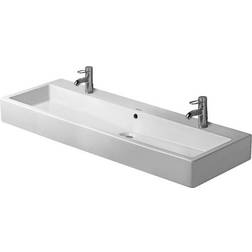 Duravit Vero Waschtisch 1200mm 2 Hahnlöcher