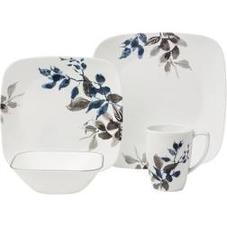 Corelle Kyoto Night Square Dinner Set 16pcs