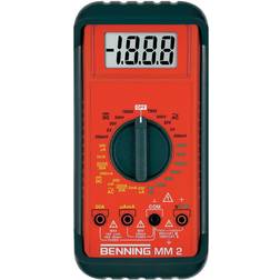 Benning Digital Multimeter MM 2 0,1 mV-750 V AC 0,1 mV-1000 V DC RMS