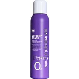 Depend O2 Nagellackremover Doftfri/Snabb