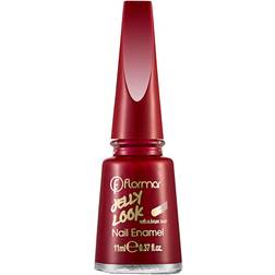 Flormar Jelly Look Nail Enamel Fire Red 11ml