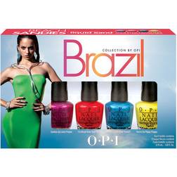 OPI Brazil Beach Sandies Liquid Sand Mini Nail Lacquers