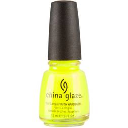 China Glaze Nail Lacquer Yellow Polka Dot Bikini 0.5fl oz