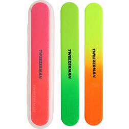 Tweezerman Neon Filemates 3-pack