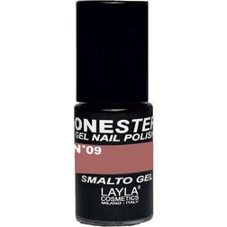 Layla Cosmetics One Step Gel Nail Polish #09 Dark Brown Sugar 5ml