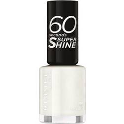 Rimmel 60 Seconds Super Shine Nail Polish White Hot Love