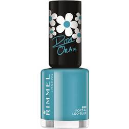 Rimmel 60 Seconds Super Shine By Rita ORA #880 Port-A-Loo-Blue 8ml