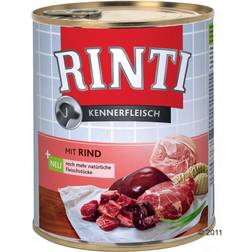 Rinti Kennerfleisch 800 g Alimento Umido Per Cani - Manzo 0.8kg