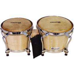 Dimavery BG-67 set bongos en bois 6,5 et 7,5