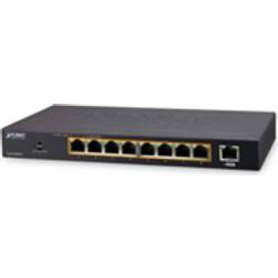 Planet GSD-908HP 8 x 10/100/1000 PoE+ 1 x 10/100/1000 PoE+