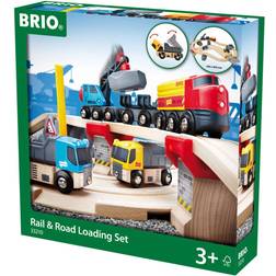 BRIO Ciruit rail route transport de roches