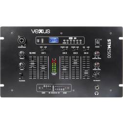 Vexus Table de mixage 2 canaux Vonyx STM2500 Lecteur MP3 intégré Bluetooth sans fil