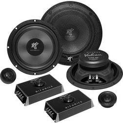HiFonics Set De Haut-Parleurs 2 Voies À Encastrer 200 W VX-6.2C