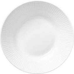 Royal Copenhagen White Fluted Tiefer Teller 17cm