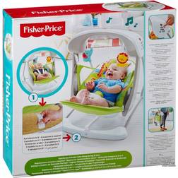 Fisher Price 2 In 1 Baby Swing Compact