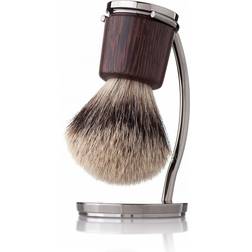 Acqua Di Parma Shaving Brush Wenge Wood and Chrome with Shaving Stand